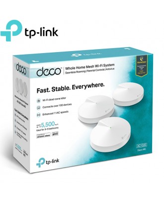 TP-Link Deco M5 AC1300 Whole Home Mesh Wi-Fi System (3-Pack)